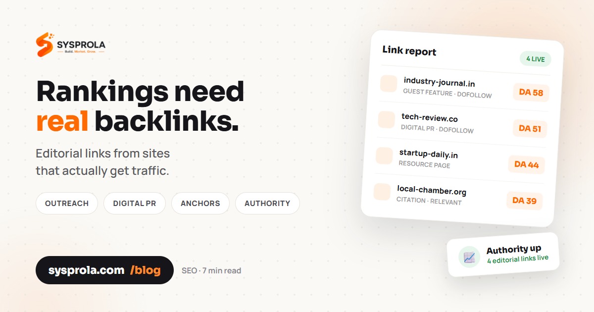 Link Building Services India: The 2026 Authority Playbook