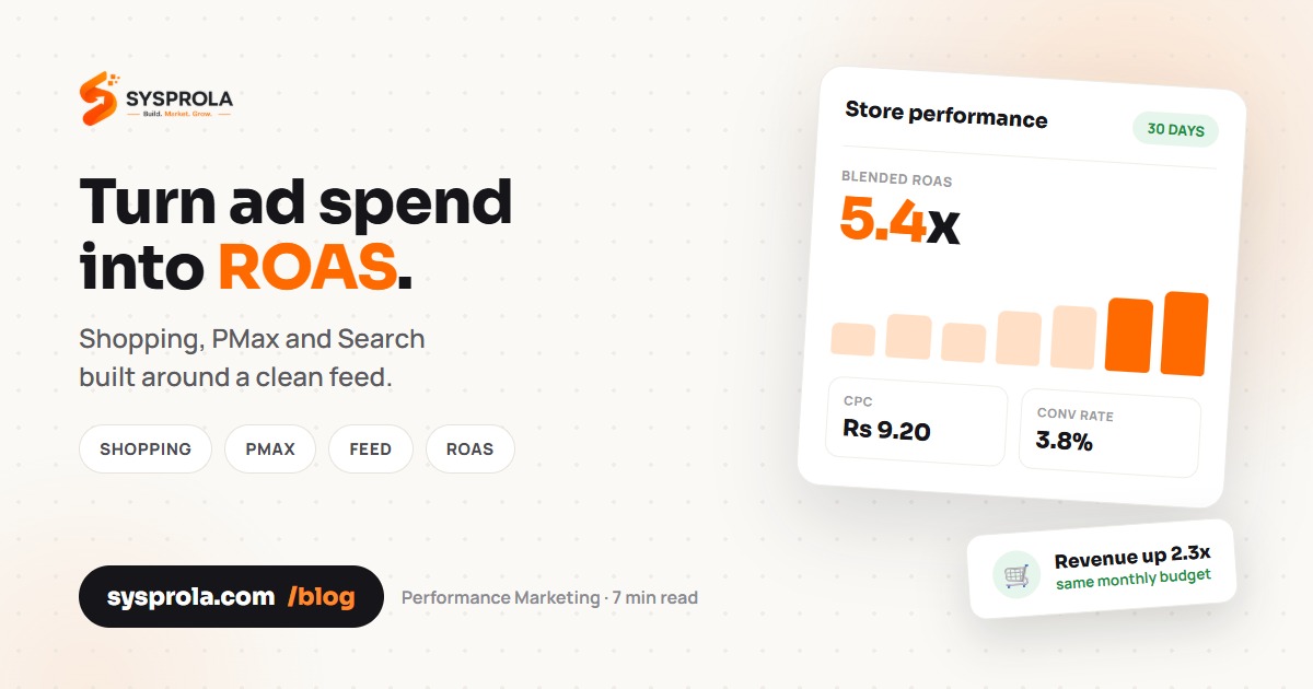Google Ads for eCommerce India: The 2026 Scaling Playbook