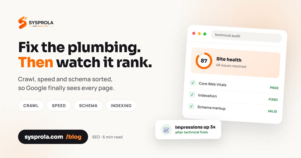Technical SEO Services India: The Complete 2026 Playbook