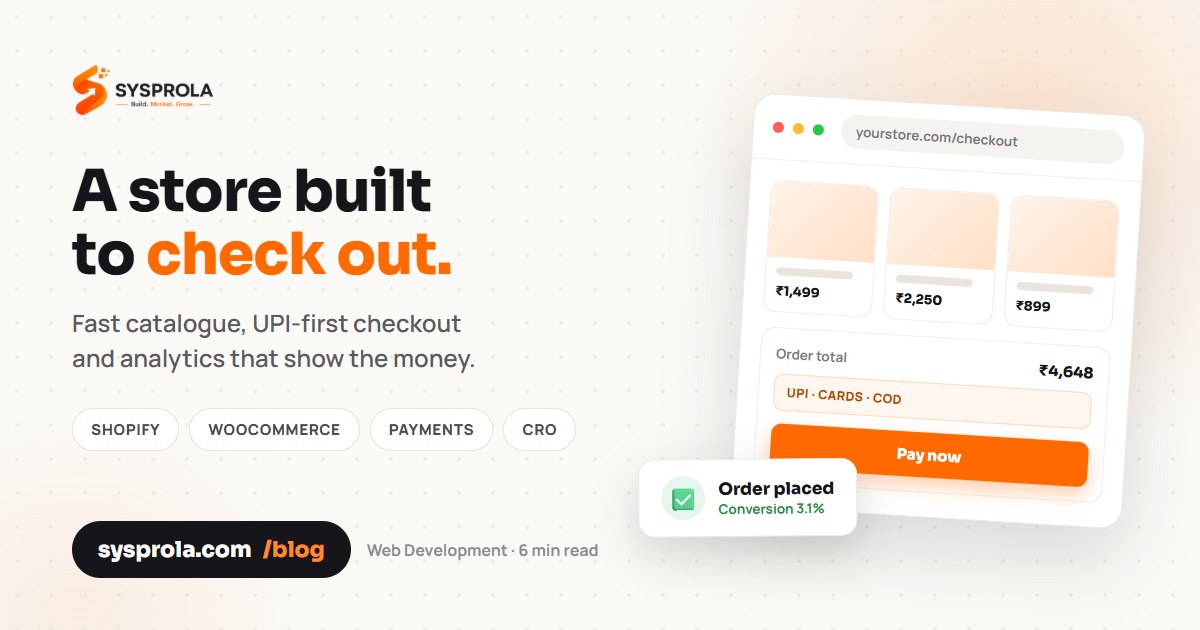 eCommerce Website Development Company Hyderabad: 2026 Guide