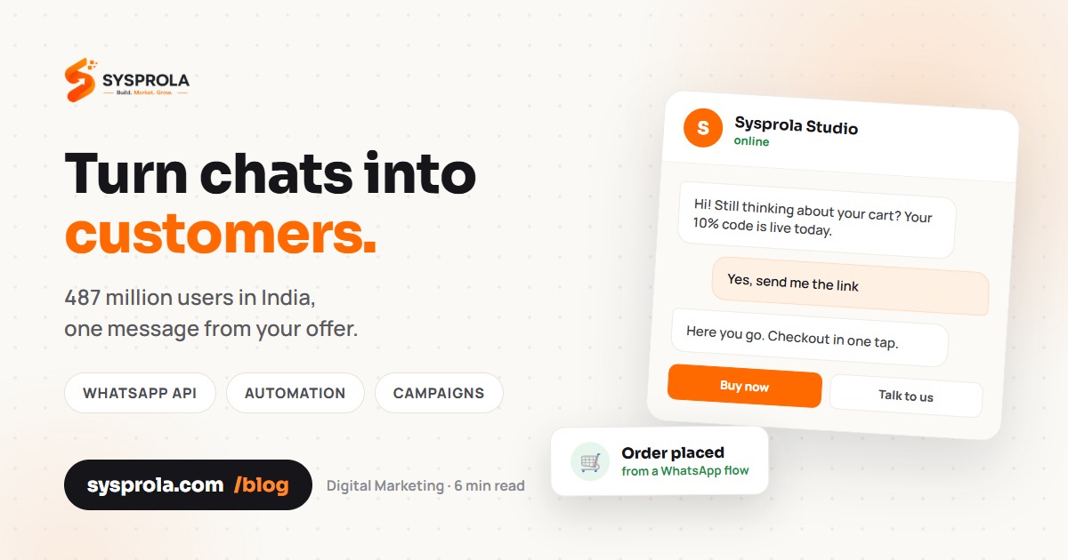 WhatsApp Marketing Services India: The 2026 ROI Playbook