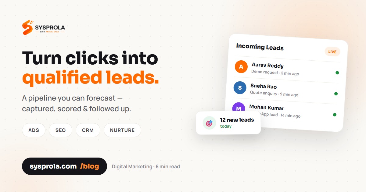 Lead Generation Services Hyderabad: The 2026 Growth Guide