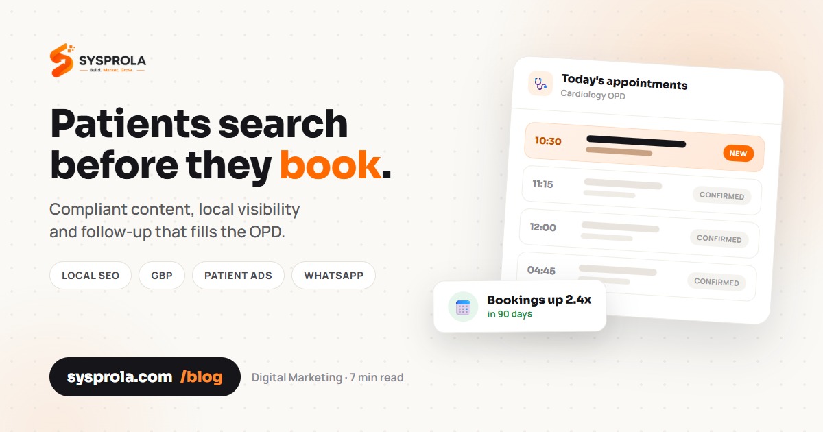 Healthcare Digital Marketing Agency India: A 2026 Growth Guide